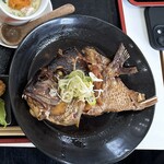 糸島食堂 - 糸島食堂御膳　鯛のあら炊き