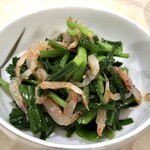 旬菜和味 - 桜えびとニラの和え物