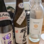 割烹 市川 - オススメ頂いた日本酒