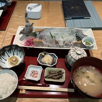 対馬のどぐろとイカ活き造り 博多 魚蔵 都ホテル店 - 