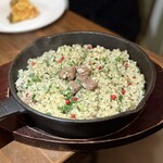 ペル メル - ■ステーキガーリックライス ￥1.500