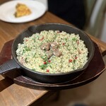 ペル メル - ■ステーキガーリックライス ￥1.500