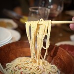 ペル メル - カルボナーラ・麺