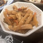 金町製麺 - サービスのたまり漬