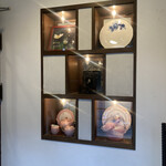 可否屋 葡瑠満 - 入り口にある飾り