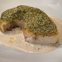 リストランテ ラ チャウ - カジキマグロの香草パン粉焼き