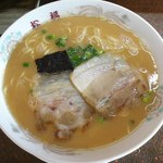 松福 - ラーメン500円（2014.7)