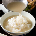 Shimmiura - しめくくりは、スープをごはんにかける