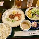 水明館 - 朝食バイキングです。