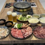 炭火焼肉 肉郎 - 肉郎おまかせ飲み放題付セット