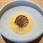 SÉN - 山ノ香(薪ミルクのジェラート求肥包み)