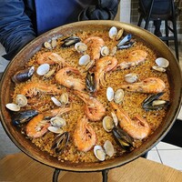 anchoa - 魚介パエリア　10人分