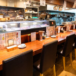 魚`S まん - 内観　カウンター