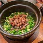 きたしんち 弓場慎之佑 - ホタルイカと行者ニンニク