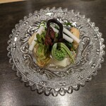 きたしんち 弓場慎之佑 - 鯵と山菜