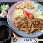 くるまや - スタミナきしめん（冷）