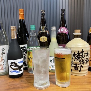 日本酒や焼酎、ハイボールなどバラエティ豊かなドリンク◎