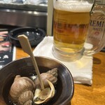おどる魚 - つぶ貝