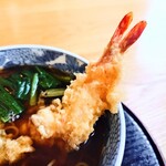 やぶ善 - プリップリの海老は、風味も食感も堪能できます。