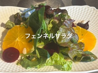 Aromatherapy & Cafe Bube - Fennel Salad