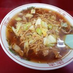 こばや食堂 - スープ入り焼そば（並）