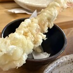 大手通 愛宕屋 - ランチで無料で付いてくる海老天