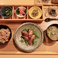 旬和膳きゅう - まぐろの香味焼き定食