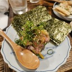 居酒屋 おちゃ腕 - トロタク海苔巻き