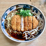 だるまや - うどんの合盛（中華/ころ＋カツ）