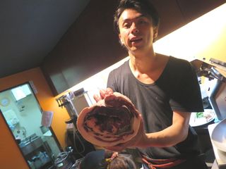 Hokkaidou Shabushabu Pokke - 鹿肉の塊り
