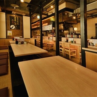 連結可能な掘りごたつ。貸切相談承ります。