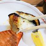 清元 - 銀ダラの西京焼き（アップ）