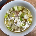 ヨコクラストアハウス - 昆布水つけ麺 塩 (並) 1120円