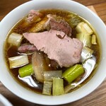 ヨコクラストアハウス - 味玉 昆布水つけ麺 ちょい肉増し 醤油(大) 1560円