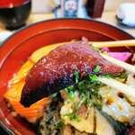 清元 - いろいろ漬け丼（各種刺身）