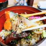 清元 - いろいろ漬け丼（各種刺身）