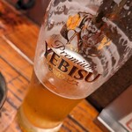 ワラガモ 笑ウ鴨ニハ福来ル - サッポロ黒ラベル生ビール