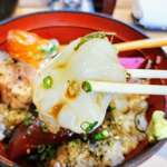 清元 - いろいろ漬け丼（各種刺身）