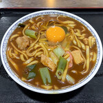 太田屋 小牧店 - 生玉子味噌煮込みうどん