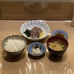 新宿割烹 中嶋 - 刺身定食
