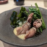 鮨みやもと - ホタルイカ　酢味噌