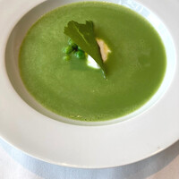 Benoit Alain Ducasse - グリーンピースのポタージュ