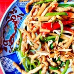 中華料理 口福 - 正直、ランチセットの青椒肉絲として、ここまで綺麗な味は自分史上、初♬