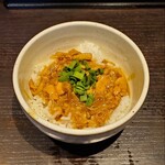 麺処 夏海 - 豚魚豚バラミニカレー