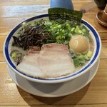 田中商店 本店 - ねぎらーめん＋味玉