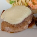 リトロボイルマーレジーナ - 豚肩ロースとモッツァレラのオーブン焼き♪