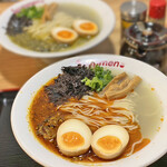 Soupmen - 辛牡蠣塩らぁ麺味玉入り