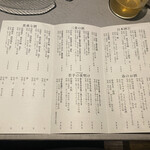 代々木上原 方程式 - メニュー