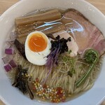 らぁ麺 麦造 - 冷やしらぁ麺  白醤油1100円