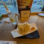 しのぶ庵 - 料理写真:スルメの天ぷら